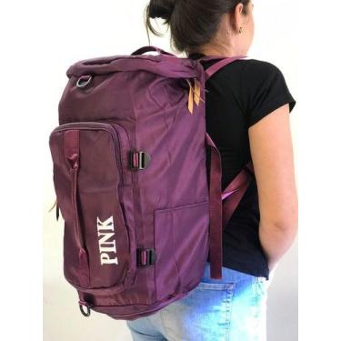 Imagem de Bolsa Mochila Mala Viagem De Mão Impermeavel Esportiva - LV, Roxo