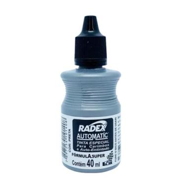 Imagem de Tinta para Carimbo Automático Automatic Radex Preto