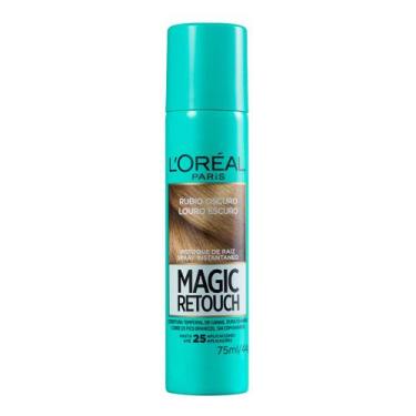 Imagem de Magic Retouch L'oréal Louro Escuro Spray Instantâneo para Retoque de R