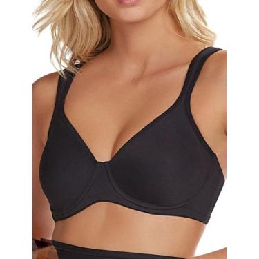 Imagem de Sutiã com aro e bojo w triumph shape control 24814 taça c, 46, Preto