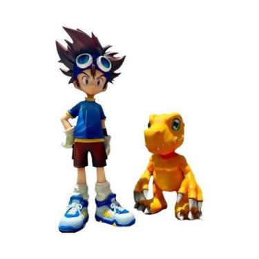 Imagem de Figuras De Ação De Anime Yagami Taichi Agumon Digimon Adventure, Model
