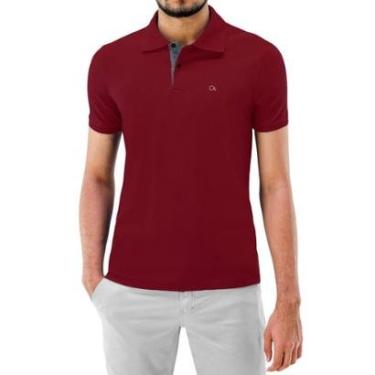 Imagem de Camisa Polo Ogochi Casual Slim Masculina-Masculino