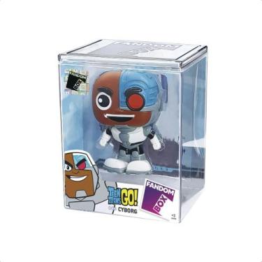 Imagem de Fandom Box Cyborg Jovens Titãs Boneco Colecionável 11 cm Material Vini