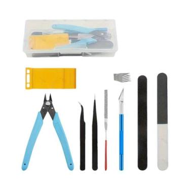 Imagem de Kit De Ferramentas Básicas Para Modelagem Gundam 9 Peças Conjunto De F