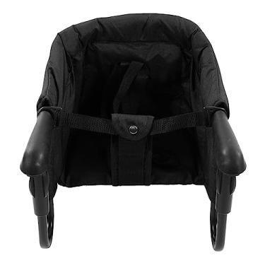 Imagem de TOPINCN Cadeira Com Gancho, Clipes Seguros na Cadeira Alta para bebê, Assento de Alimentação Portátil e Dobrável para Mesa de 0,8 a 3,3 pol., Alta Com Suporte de Carga Forte que (Preta)