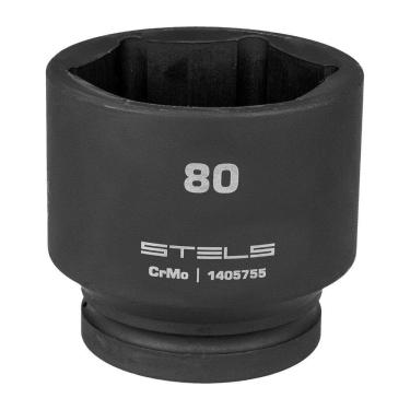 Imagem de Soquete Impacto 80mm 1`` Hexagonal Cromo Molibdênio Stels 1405755