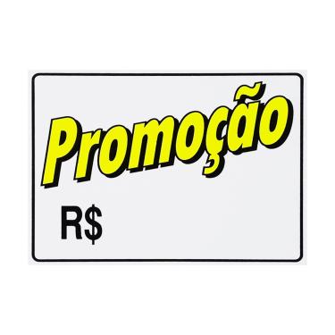 Imagem de Placa De Sinalização Promoção 20x15 Acesso - P-21 F9e