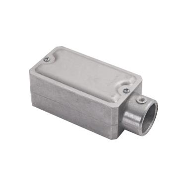 Imagem de Condulete Fixo 3/4 Tramontina Tipo E com Tampa Estampada sem Rosca