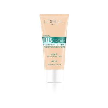 Imagem de Base Loreal Paris BB Cream 5 em 1 Líquida - Média FPS 50 30g