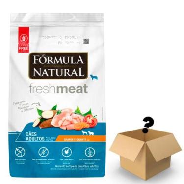 Imagem de Racao Formula Natural Caes Fresh Meat Adulto Racas Grandes E Gigantes 