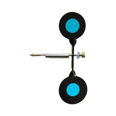 Imagem de Alvo Redondo Dupla Face De 3mm De Espessura Para Prática De Estilingue