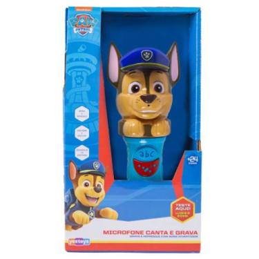 Imagem de Patrulha Canina Microfone Canta E Grava Yestoys - Yes Toys
