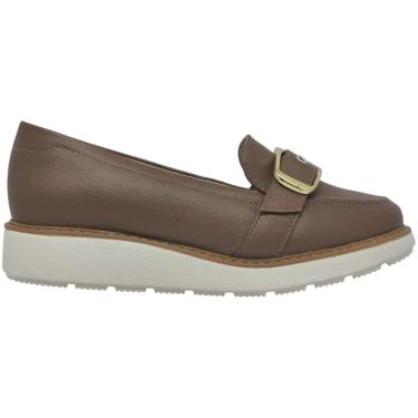 Imagem de Sapato Feminino Mocassim Casual Social Dia a Dia Passeio Trabalho com Fivela Bico Redondo Conforto Modare 7400.110