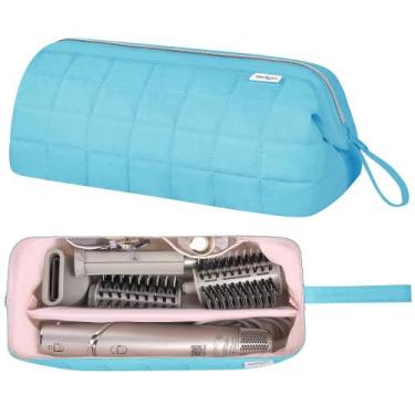 Imagem de Bolsa de viagem Hair Tools KarSyon Organizer 35x15x15cm Teal