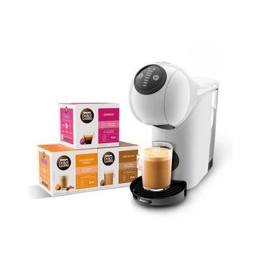 Imagem de Kit Cafeteira Dolce Gusto Genio S Basic Branca + 30 Cápsulas 110