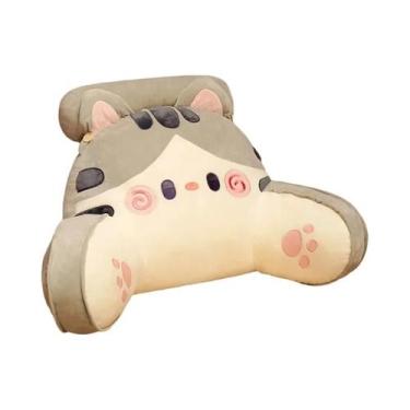 Imagem de Almofada De Apoio Lombar E Pescoço Desmontável E Lavável Com Desenho A