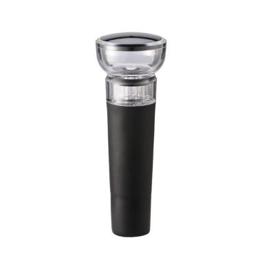Imagem de Tampa A Vacuo Rolha Vinho Home&co Plástico 9x3x3cm Preto