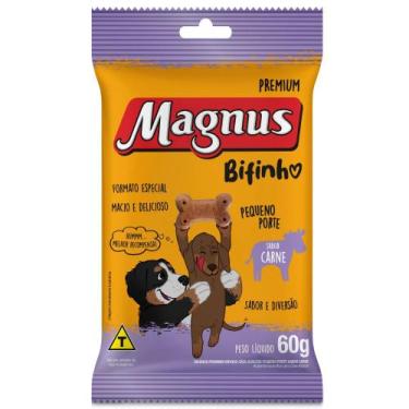 Imagem de Bifinho Magnus para Cães de Pequeno Porte Sabor Carne 60g - ADIMAX