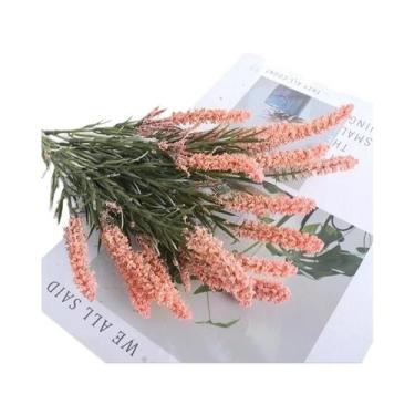 Imagem de Buquê De Flores De Espuma De Lavanda Artificial Para Casamento, Decora