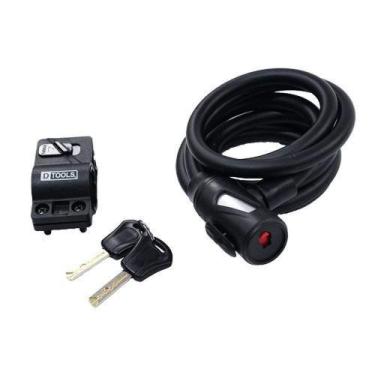 Imagem de Cadeado Para Bike 12 X 1800mm Anti-roubo - Dtools