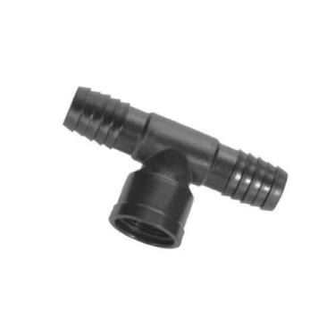 Imagem de Tee Liso Com Rosca C 1'' (polietileno) - Conexões Para Jardinagem E Ag