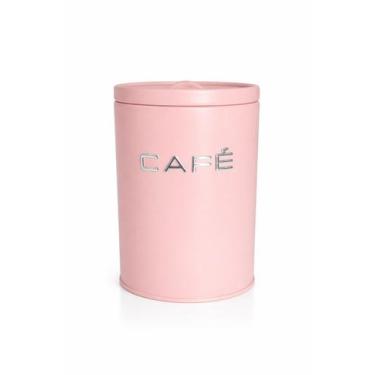 Imagem de Pote Para Café Com Tampa Hermética Rosa Nude - Mundiart, Café Terracot