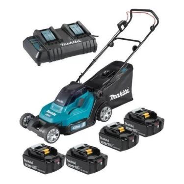 Imagem de Cortador De Grama 4 Baterias 18v 5ah Makita Dlm432z Bivolt