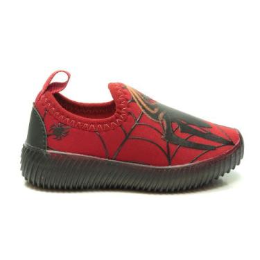 Imagem de Tênis Infantil Batatinha 168 Jogging Com LED, Vermelho, 25