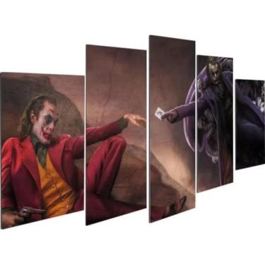 Imagem de Kit Quadros Decoração coringa duplo" - aero print