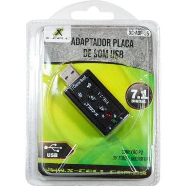 Imagem de Adaptador de Som USB 7.1 XC-ADP-35 Flex