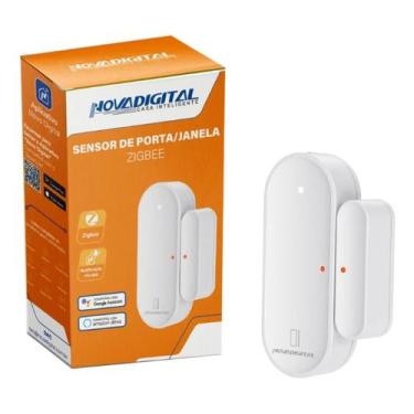 Imagem de Sensor De Porta E Janela Inteligente Zigbee Novadigital Tuya Smart Lif
