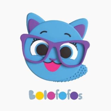 Imagem de Mordedor Massageador Pais e Filhos Macio e Divertido Bolofofos com Tex