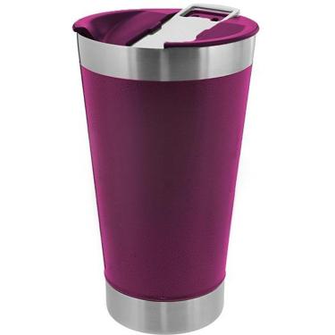 Imagem de Copo Térmico Abridor 473Ml Dia Dos Namorados Roxo Nº5