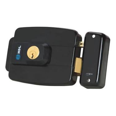 Imagem de Fechadura Elétrica HDL C-90 Dupla Preta