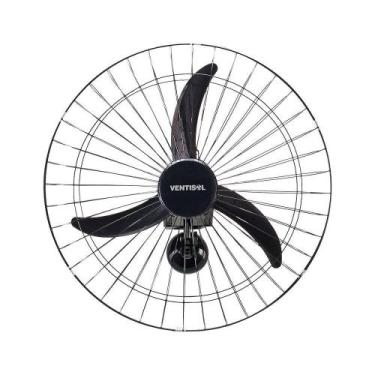 Imagem de Ventilador Parede Oscilante 60cm Premium Ventisol Preto 127V, 110V
