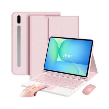 Imagem de Capa Com Teclado Para Samsung Galaxy Tab S10 FE 10.9 Polegadas SM-X520
