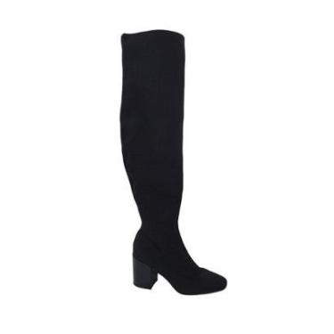 Imagem de Bota Feminina Suzana Santos Cano Longo Cannes Preta - 3246-Feminino
