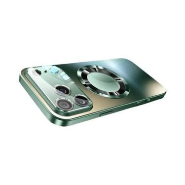 Imagem de Capa Fosca De Titânio Para iPhone 17 16 15 14 13 12 11 pro Max plus Co