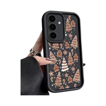 Imagem de Capa De Natal Com Árvores De Natal Para Samsung Galaxy S25 Edge S24 S2