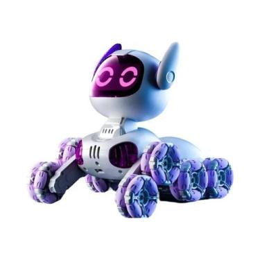 Imagem de Carrinho Robô RC De Controle Remoto 2.4G Com Sensor De Toque, Música E