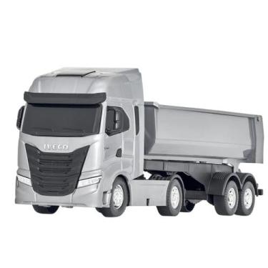Imagem de Caminhão Basculante Iveco S-Way Toco - Caçamba e Porta Levantam Rodas 