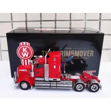 Imagem de Caminhão Kenworth Prime Mover  Escala 1:32  Modelo Diecast Premium  Al