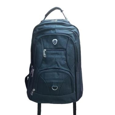 Imagem de Mochila Para Notebook Trabalho Viagem Moderna Com Entrada Usb Resisten