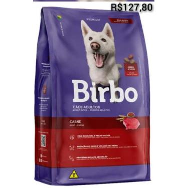 Imagem de Ração de cachorro porte grande birbo