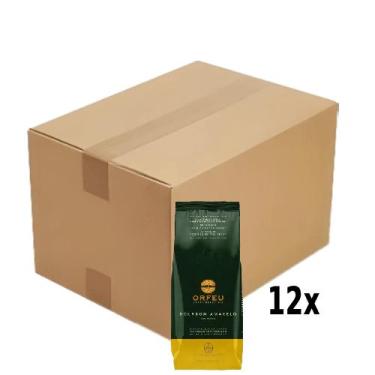 Imagem de Café ORFEU Bourbon Amarelo Grãos 250g Caixa com 12 Unidades