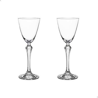 Imagem de Taça de Cristal Bohemia Para Vinho Branco 190 ml Elisabeth 2 Peças - B