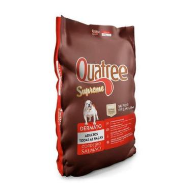 Imagem de Ração Quatree Supreme Dermato para Cães Adultos Sabor Cordeiro e Salmã