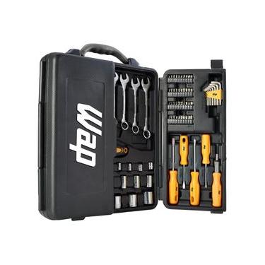 Imagem de Kit de Ferramentas WAP WF M110 110 Peças Aço Cromo-Vanádio Maleta Organizadora