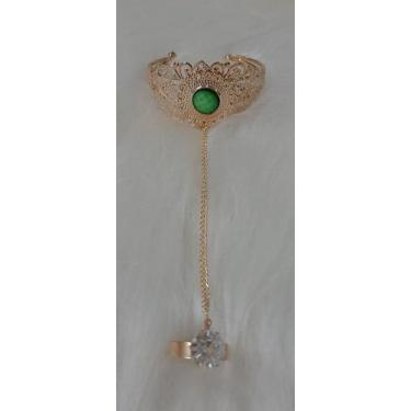 Imagem de Bracelete Pulseira Dança Do Ventre Odalisca Festas Adereço - Bazar, Ve