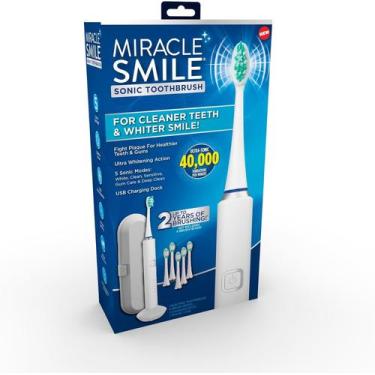 Imagem de Ontel Miracle Smile Protective Clean remove até 4 x mais placa, escova